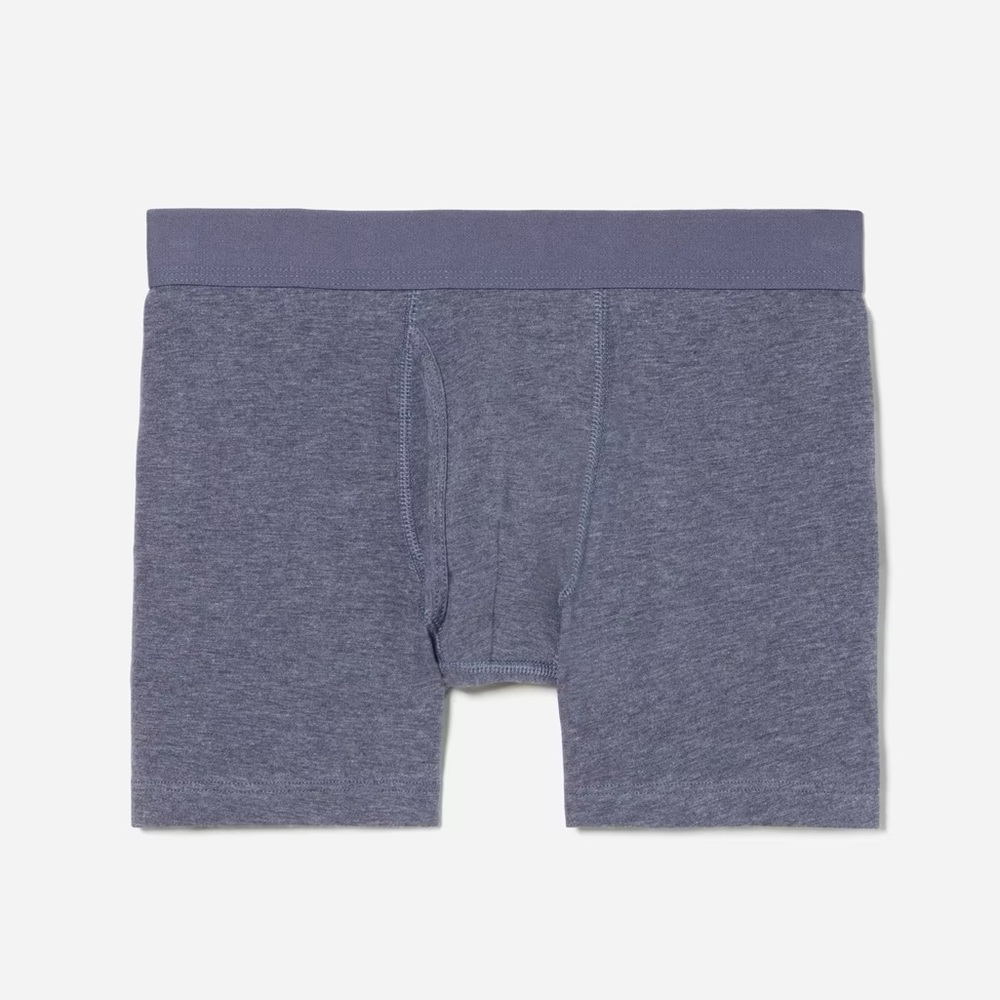 2/$20 Undies Sale! NWOT The Supima Uniform Boxer Brief- Heather Blue